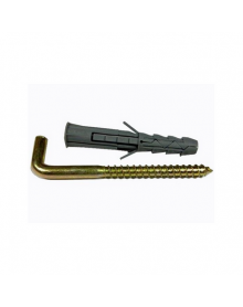 Diblu-surub 12/7.5*75 cu carlig in forma "L"