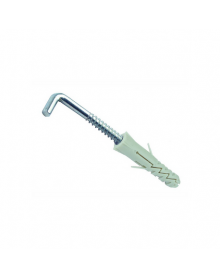Diblu-surub 6/4,0*35 cu carlig in forma "L" 12buc