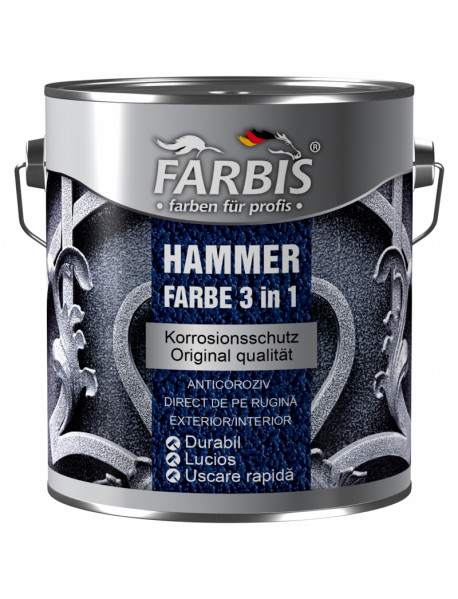 Email 3 in 1 Farbis Grey eff.lovitura de ciocan 0.75l 1304