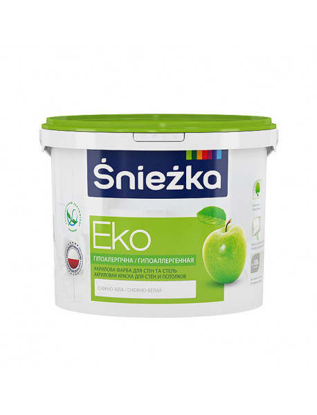 Vopsea "Eko-Sniezka lux" 3.0 l.